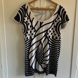 Vintage Indie Sleeze Ksubi Graphic Rope Mini Dress (Sz M)